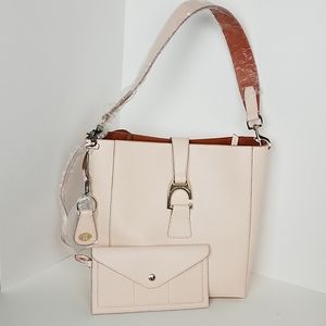 Dooney & Bourke Saffiano Ashby Bag in Blush NWT